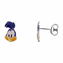 Pendientes plata 925m Correcaminos Warner Bros [8842]