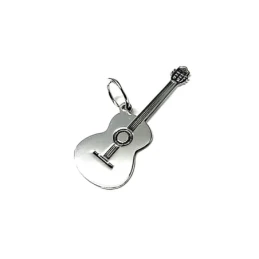 Colgante plata ley 925m 35mm. guitarra española [AA7811]