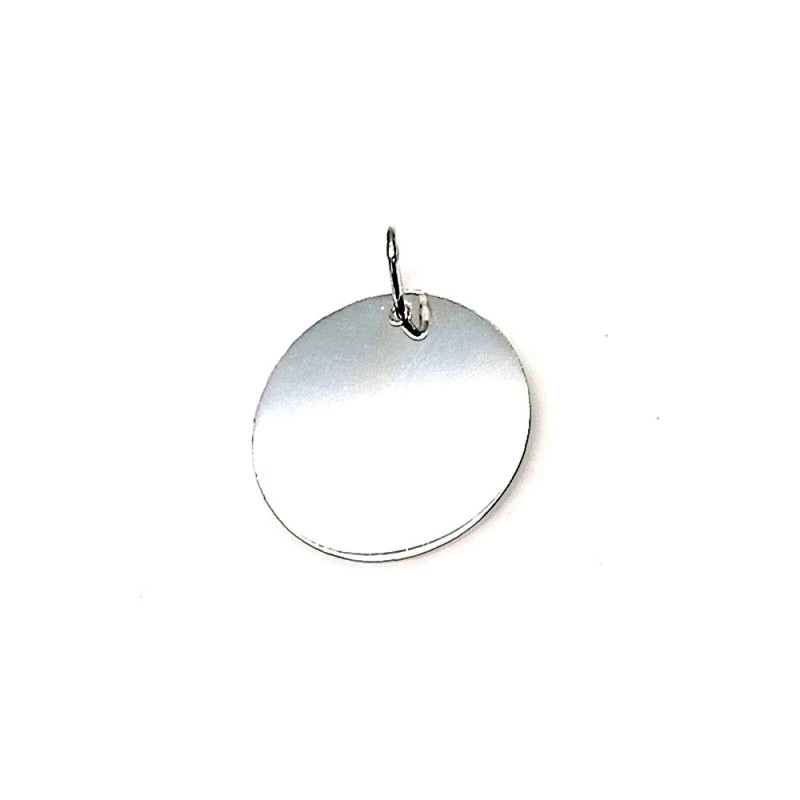 Colgante plata ley 925m 21mm. disco plano [AA8147GR]