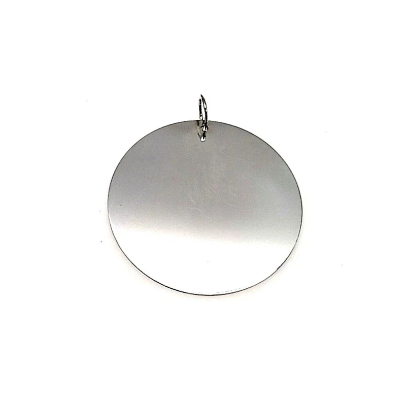 Colgante plata ley 925m 28mm. disco plano [AA8148]
