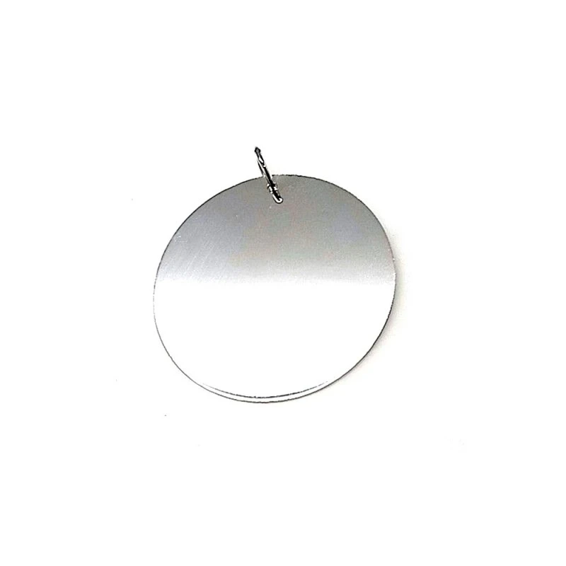 Colgante plata ley 925m 35mm. disco plano [AA8149GR]
