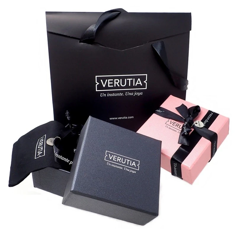 Pulsera plata Ley 925m Verutia 16cm. chapa mención LA MEJOR PROFE cuero [AC1484]