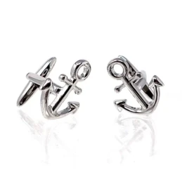 Gemelos metálicos 20mm. anclas ancho 15mm. hombre [AC1516]