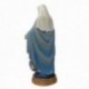 Figura Virgen Milagrosa medallas adorno 20cm. resina peana decoración