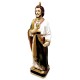 Figura San Judas Tadeo adorno 20cm. resina peana decoración