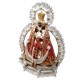 Figura Virgen de la Cabeza adorno 26cm. resina peana decoración