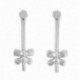 Pendientes Unode50 All of Me PEN0725MTL0000U colección Metamorphosis metal chapado plata ear jacket