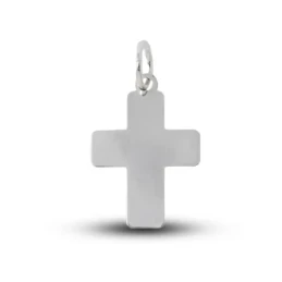 Cruz Colgante Primera Comunión Plata Ley 925m unisex 22 mm. Paloma Es