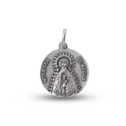 Virgen de Regla Chipiona Cádiz Medalla Colgante Plata Ley 925m maciza