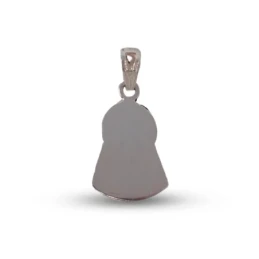 Virgen de Regla Chipiona Colgante Plata Ley 925m macizo silueta 22 mm