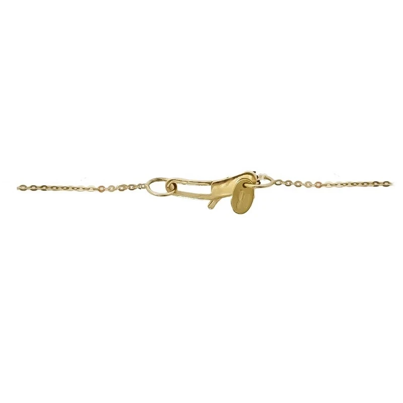 Collar Largo Oro 18k mujer 94 cm. cinco perlas 7.8 mm. combinadas pom