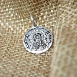 Virgen de Belén Palma del Río Medalla Plata Ley 925m maciza 12 mm.. G