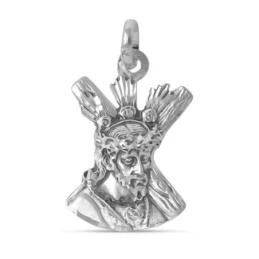 Jesús Nazareno de Puente Genil El Terrible Colgante Plata Ley 925m ma