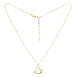 Virgen del Rocío collar gargantilla Plata Ley 925m chapado oro 40 cm.