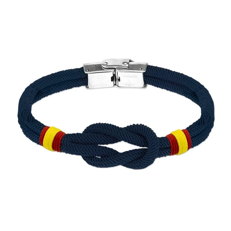 Pulsera Acero Inoxidable 21 cm. colección ALBERO bandera España later
