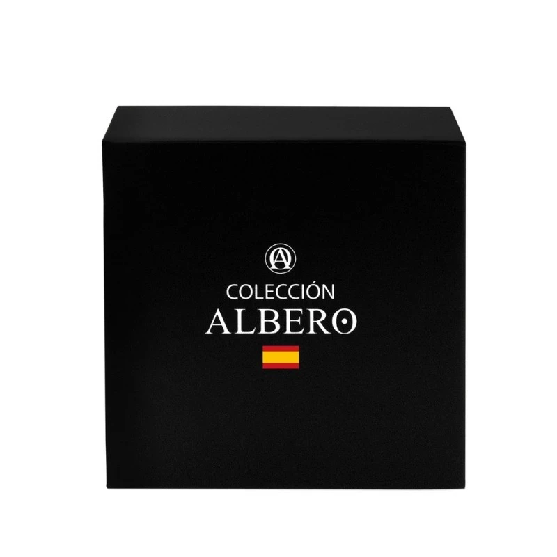 Pulsera Acero Inoxidable 21 cm. colección ALBERO bandera España tela