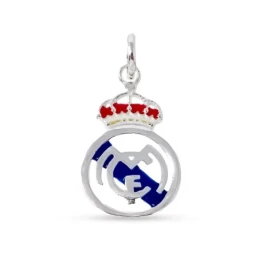Real Madrid Club de Fútbol Colgante macizo 28 mm. macizo esmaltado co