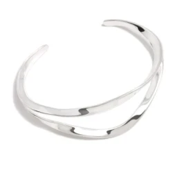 Pulsera Brazalete Pertegaz Plata Ley 925m mujer BATILLÓ 60 mm. interi