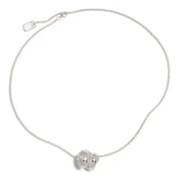 Gargantilla Collar Pertegaz Plata Ley 925m mujer ESPIRALES 40 cm. col