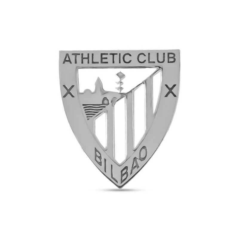Athletic Club Bilbao Pin Escudo Plata Ley 925m unisex 19 mm. calado l