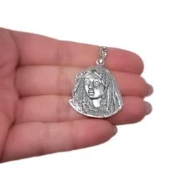Esperanza Macarena de Sevilla Medalla Plata Ley 925m maciza 33 mm. im