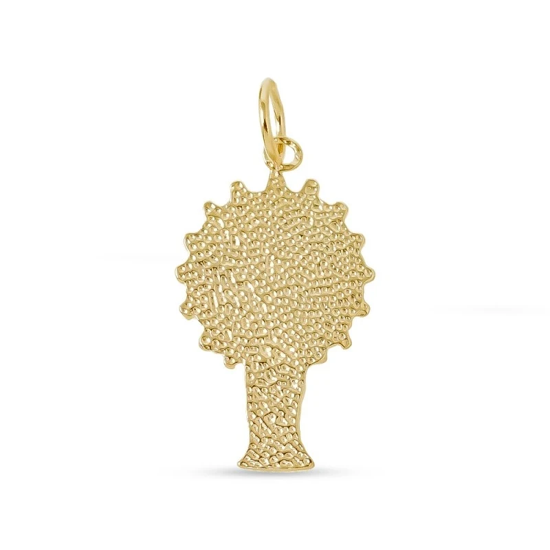 Virgen del Pilar Colgante Plata Ley 925m chapado oro silueta 30 mm.