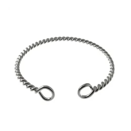 Pulsera Brazalete Plata Ley 925m hombre tonisa hilo reliado 4 mm. abi