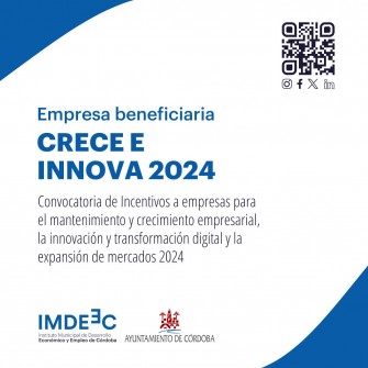 Empresa beneficiaria - Crece e Innova 2024